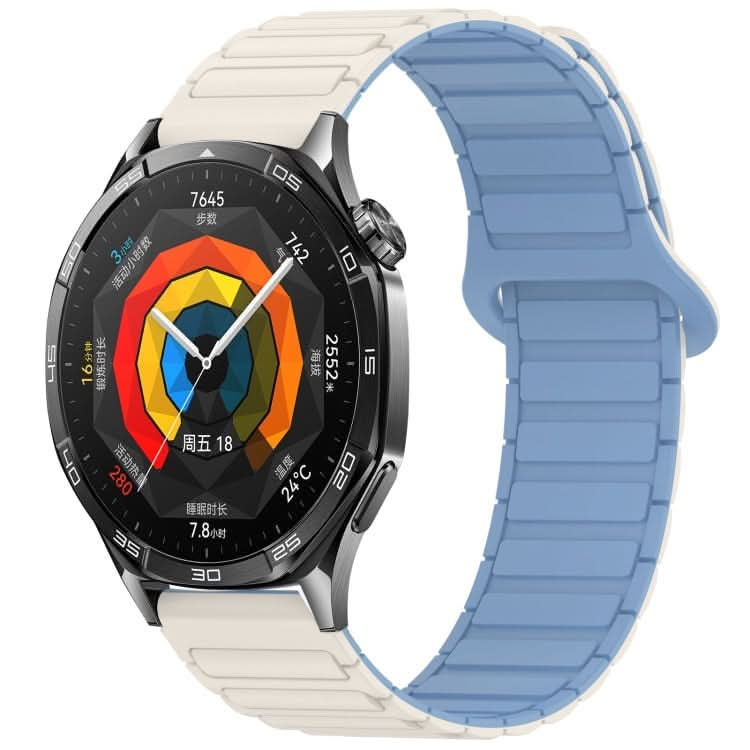 Two Color Magnetic Buckle Silicone Watch Band, Series 2