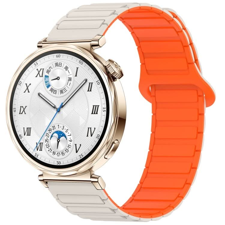 Two Color Magnetic Buckle Silicone Watch Band, Series 1