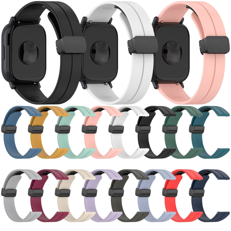 Folding Magnetic Buckle Silicone Watch Band, Series 2