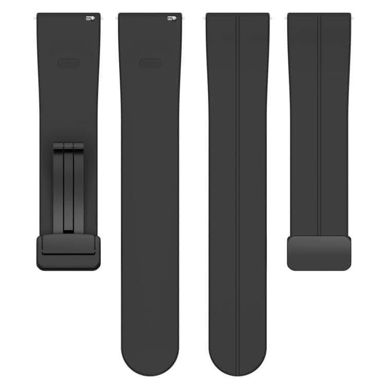 Folding Magnetic Buckle Silicone Watch Band, Series 1