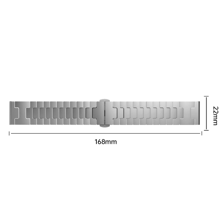 Titanium Alloy 22mm Metal Watch Band