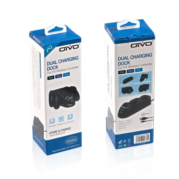 OIVO IV-P4889 Dual Charging Dock for PS4 Wireless Controller Reluova