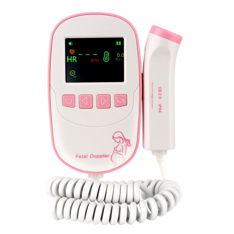 FD20P Fetal Doppler Ultrasound Baby Heartbeat Detector Monitor Reluova