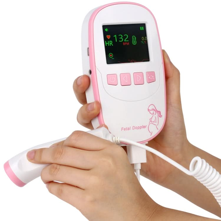 FD20P Fetal Doppler Ultrasound Baby Heartbeat Detector Monitor Reluova