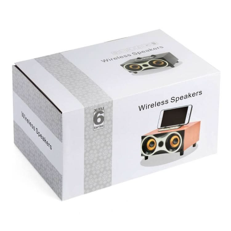 Portable Wooden Wireless Speaker Subwoofer Stero Radio FM Desktop Bluetooth Speakers