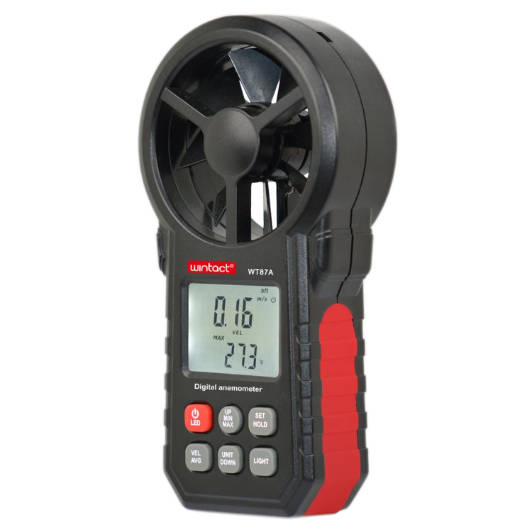 WT87A Portable Anemometer Thermometer Wind Speed Gauge Meter My Store