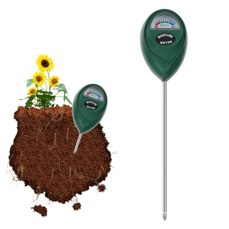 RZ100 Mini Soil PH Moisture Humidity Measuring PH Meter Soil Moisture Monitor Hygrometer Gardening Plant Farming Moisture Tester My Store