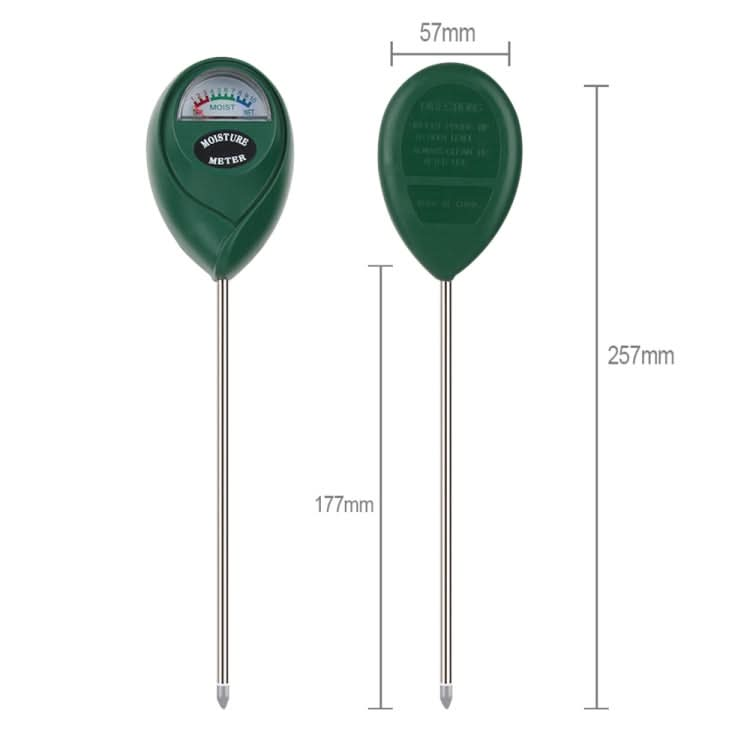 RZ100 Mini Soil PH Moisture Humidity Measuring PH Meter Soil Moisture Monitor Hygrometer Gardening Plant Farming Moisture Tester My Store