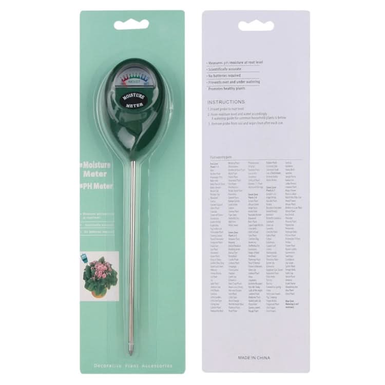 RZ100 Mini Soil PH Moisture Humidity Measuring PH Meter Soil Moisture Monitor Hygrometer Gardening Plant Farming Moisture Tester My Store