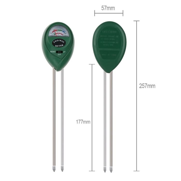 RZ103 Mini Soil PH Moisture Humidity Measuring PH Meter Soil Moisture Monitor Hygrometer Gardening Plant Farming Moisture Tester My Store