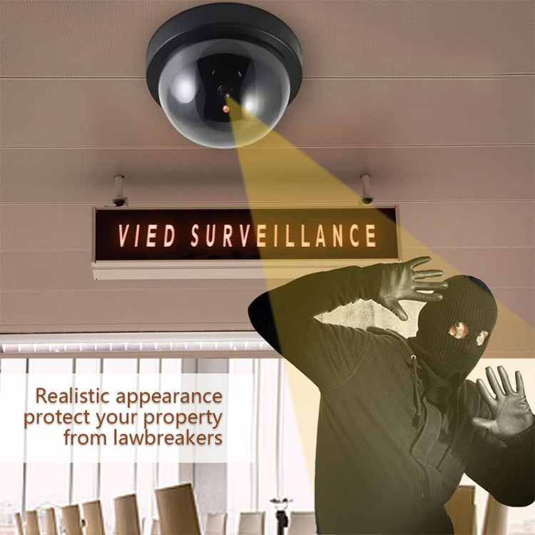 Outdoor Waterproof Infrared CCTV Dummy Dome LED Surveillance Security Camera