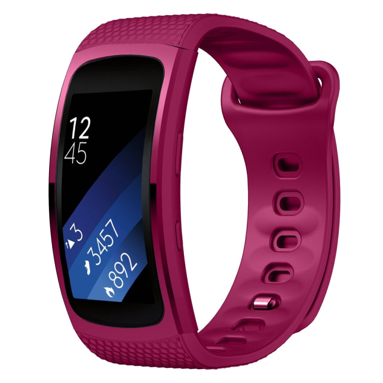 Silicone Wrist Strap Watch Band for Samsung Gear Fit2 SM-R360