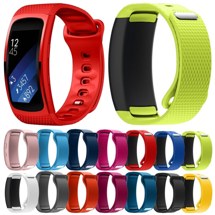 Silicone Wrist Strap Watch Band for Samsung Gear Fit2 SM-R360