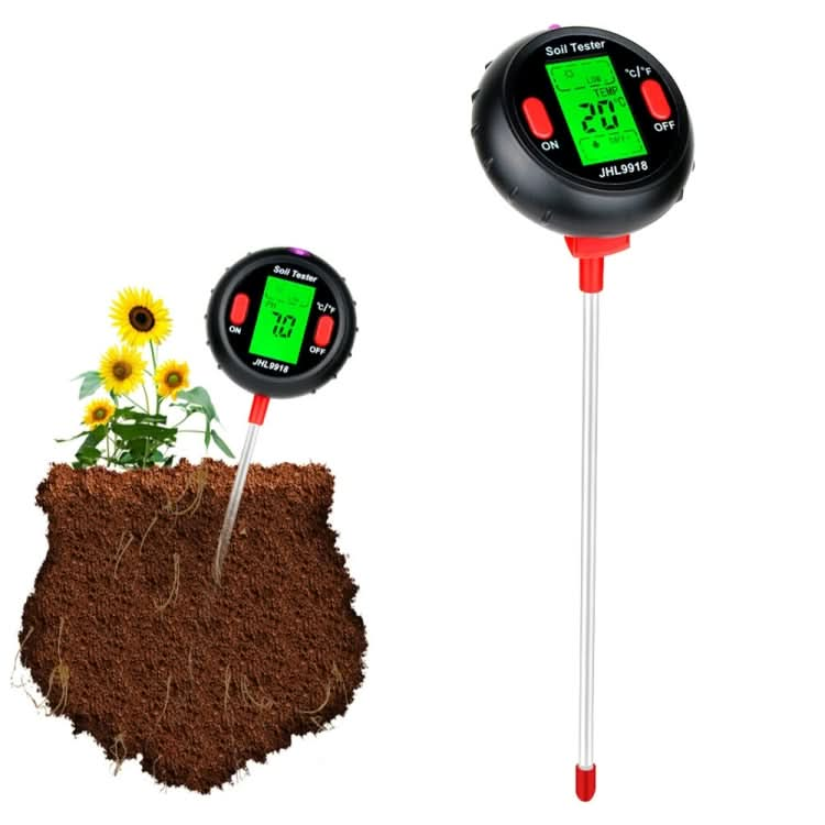 RZ104 Soil PH Meter Humidity Detector Digital PH Meter Soil Monitor PH Gardening Plant Soil Tester My Store