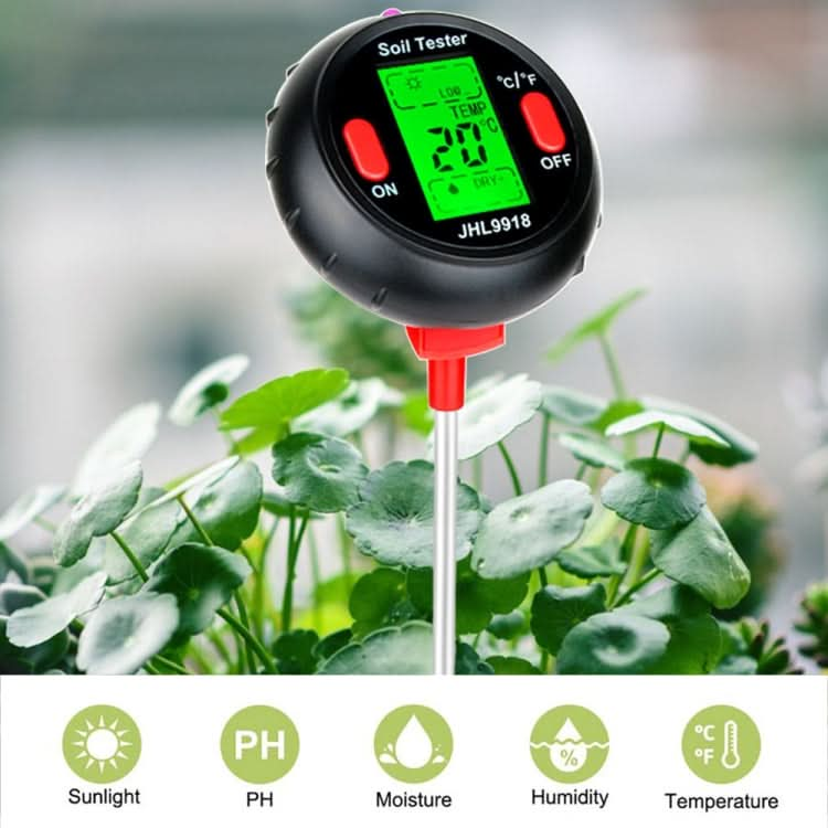 RZ104 Soil PH Meter Humidity Detector Digital PH Meter Soil Monitor PH Gardening Plant Soil Tester My Store