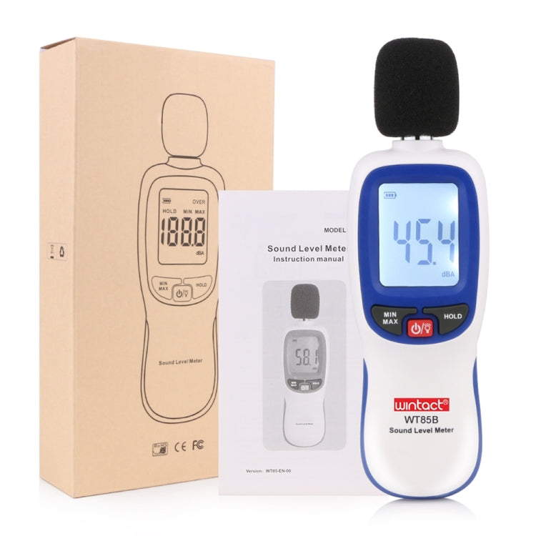 WT85B Sound Level Meter Digital Decibel Meter Digital Noise Meter Environmental Noise Tester My Store