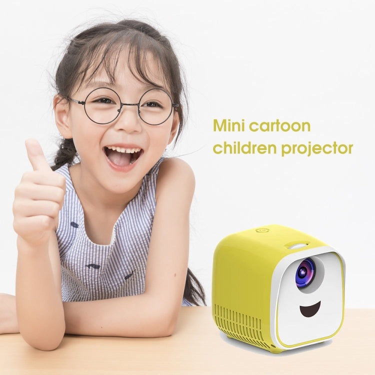 L1 Children Projector Mini Mini LED Portable Home Speaker Projector