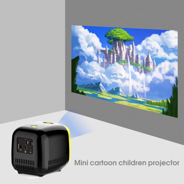 L1 Children Projector Mini Mini LED Portable Home Speaker Projector