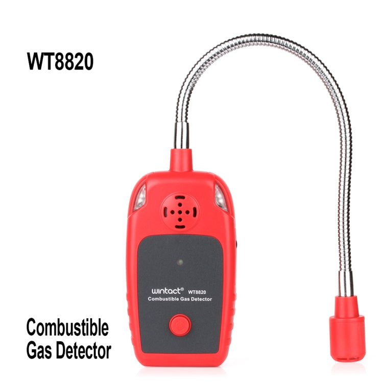 WINTACT WT8820 Combustible Gas Alarm Detector For Home Slight Gas Leakage Flammable Natural Gas Leak Detector Monitor Gas Analyzer My Store