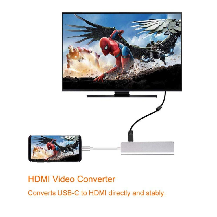 4 in 1 Type C Hub with HDMI  USB 3.0 Adapter for MacBook Hub USB Computer Peripherals USB Type C HDMI for MacBook Pro Air My Store