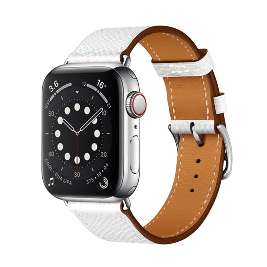 For Apple Watch 3 / 2 / 1 Generation 38mm Universal Leather Cross Band