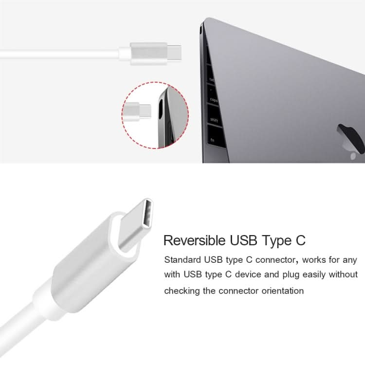 USB Type C to VGA 3-in-1 Hub Adapter supports USB Type C tablets and laptops for Macbook Pro / Google ChromeBook My Store