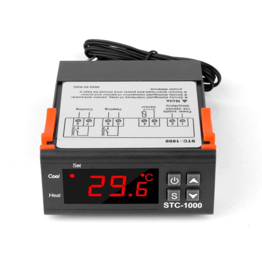 STC-1000 24V Digital Temperature Controller LED Temperature Regulator Thermostat for Incubator Relay 10A Heating and Cooling My Store