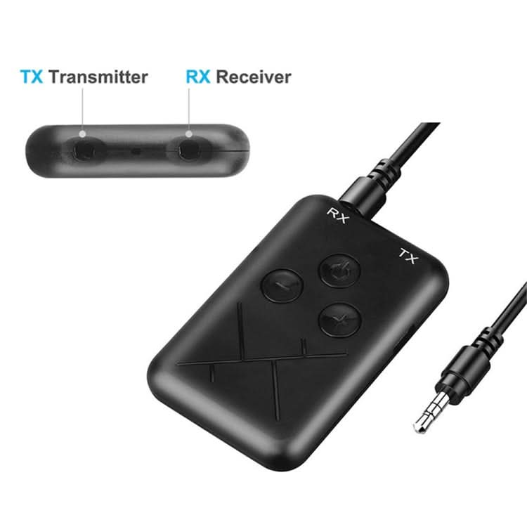 JDEX-TX10 Wireless 2-in-1 3.5mm Bluetooth 4.2 Audio Receiver And Transmitter Adapter