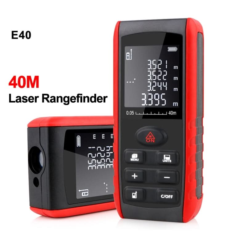 E40 Laser Rangefinder Laser Distance Meter Measuring Device Digital Handheld Tools Module Range 40m Range Finder My Store