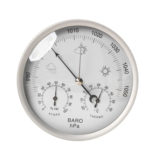 THB9392  Wall Mounted Digital Thermometer Hygrometer Household High Accuracy Pressure Gauge Air Weather Instrument Barometer