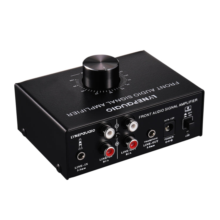 B015 Front Stereo Signal Verstärker Booster Kopfhörer Lautsprecher Verstärker Headset Dual-Audio Quelle