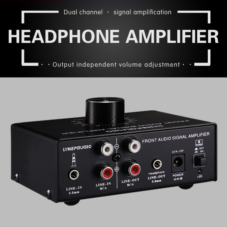 B015 Front Stereo Signal Amplifier Booster Headphones Speaker Amplifier Headset Dual-Audio Source My Store