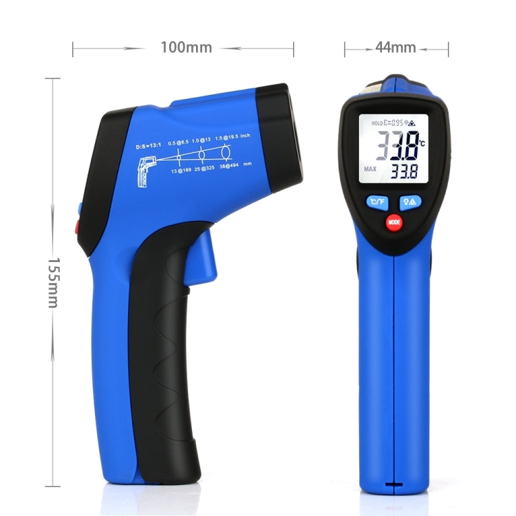 FLUS IR-801H -50～350℃Laser Infrared  Mini Handheld Portable Digital Electronic Outdoor Non-contact Thermometer My Store