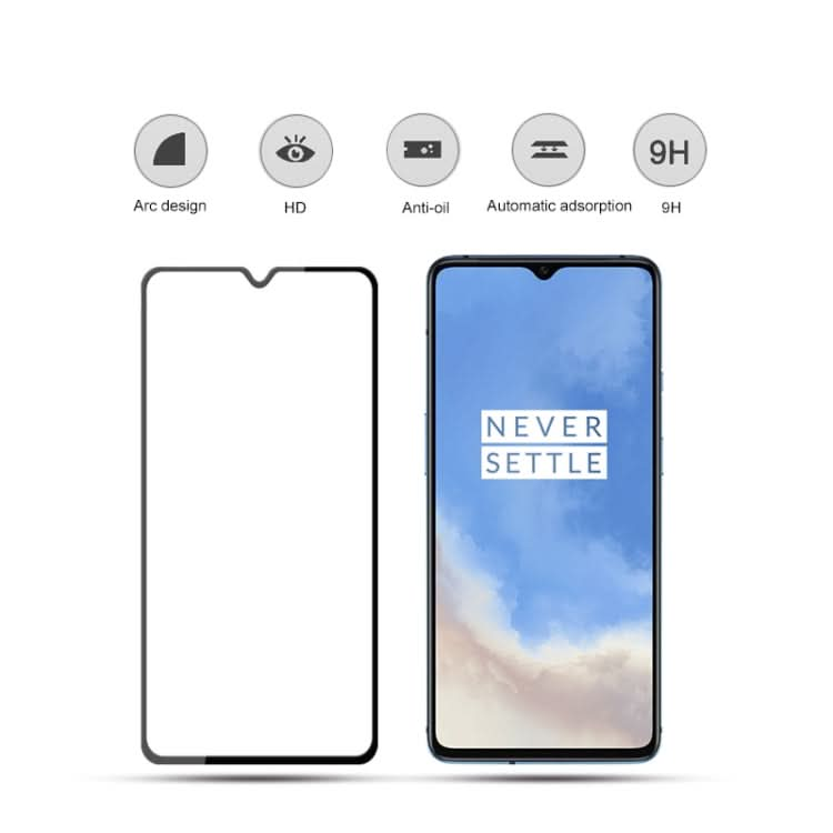 For Oneplus 7T mocolo 0.33mm 9H 3D Full Glue Curved Full Screen Tempered Glass Film My Store