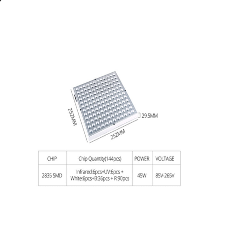 45W 144LEDs Full Spectrum Plant Lighting Fitolampy For Plants Flowers Seedling Cultivation Growing Lamps LED Grow Light AC85-265V My Store