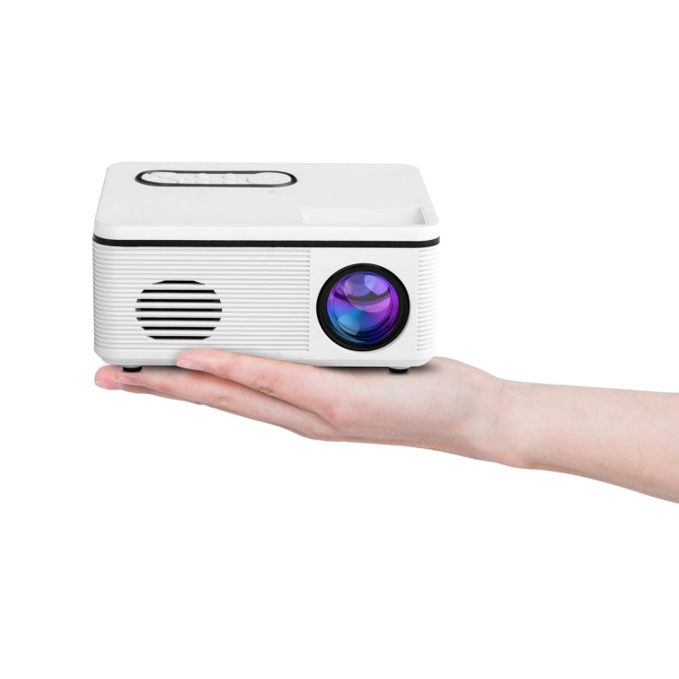 S361 80 lumens 480x320 Pixel Portable Mini Projector, Support 1080P