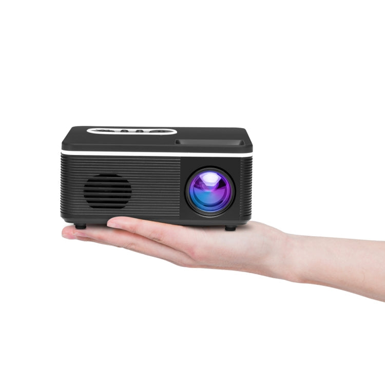 S361 80 lumens 480x320 Pixel Portable Mini Projector, Support 1080P Reluova