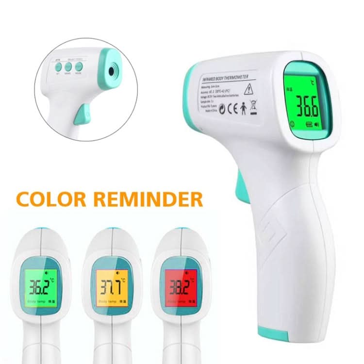 Non-contact LCD Digital Thermometer Fever Handheld Infrared Forehead Body Thermometer with LCD Measurement For Baby Adult Portab Reluova