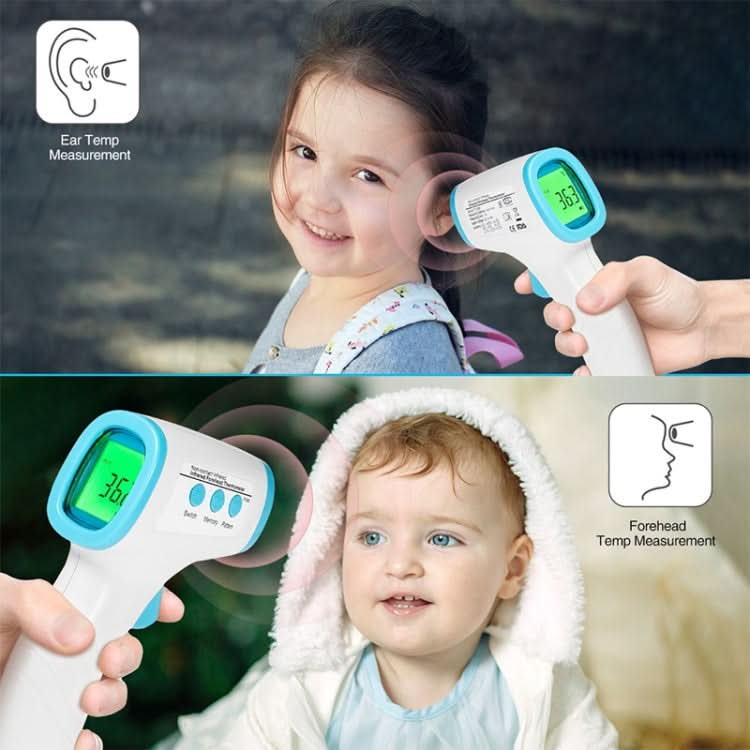 Non-contact LCD Digital Thermometer Fever Handheld Infrared Forehead Body Thermometer with LCD Measurement For Baby Adult Portab Reluova