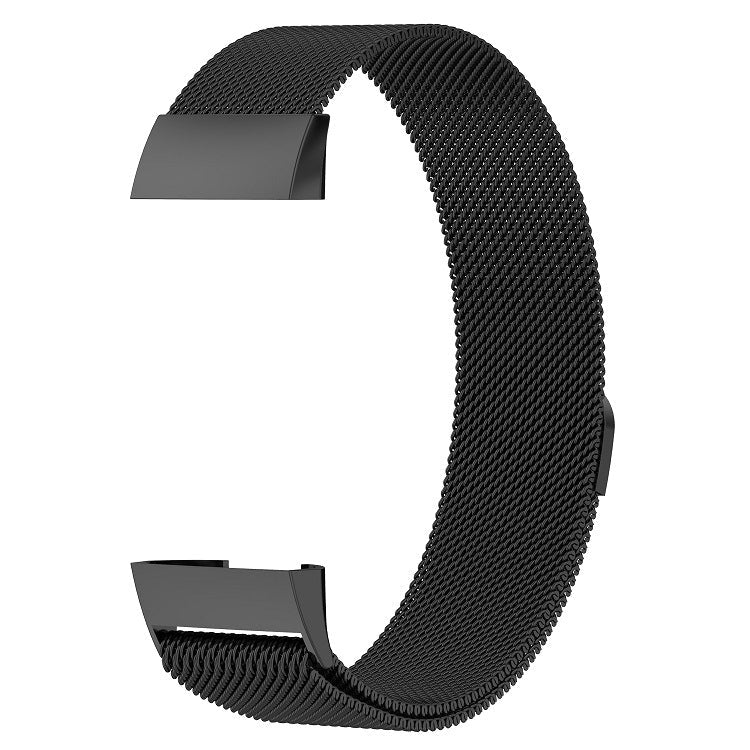 Stainless Steel Magnet Wrist Strap for FITBIT Charge 4ï¼?Large Size: 210x18mm