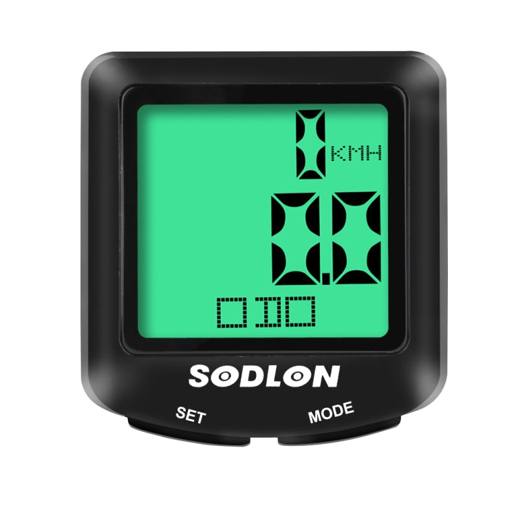 SDL-571 LCD Digital Display Bicycle Computer Wired Waterproof Cycle Odometer Bike Speedometer Stopwatch Riding Accessories Tools Reluova