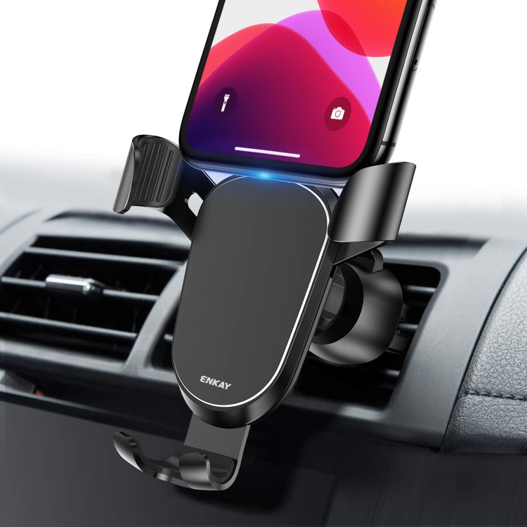 ENKAY ENK-CM101 Automatic Induction Gravity Car Mount Rotation Car Air Vent Mount Phone Holder ÎҵÄÉ̵ê