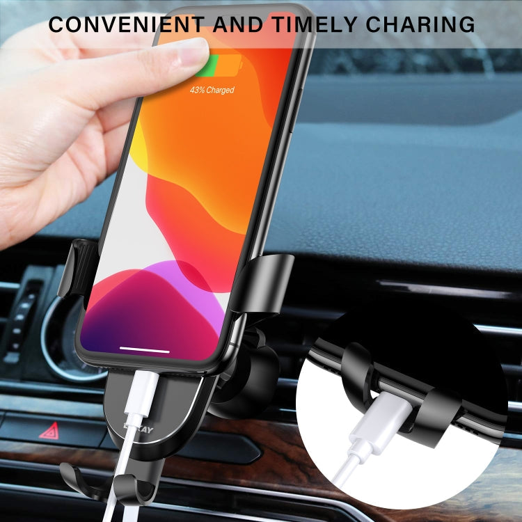 ENKAY ENK-CM101 Automatic Induction Gravity Car Mount Rotation Car Air Vent Mount Phone Holder ÎҵÄÉ̵ê