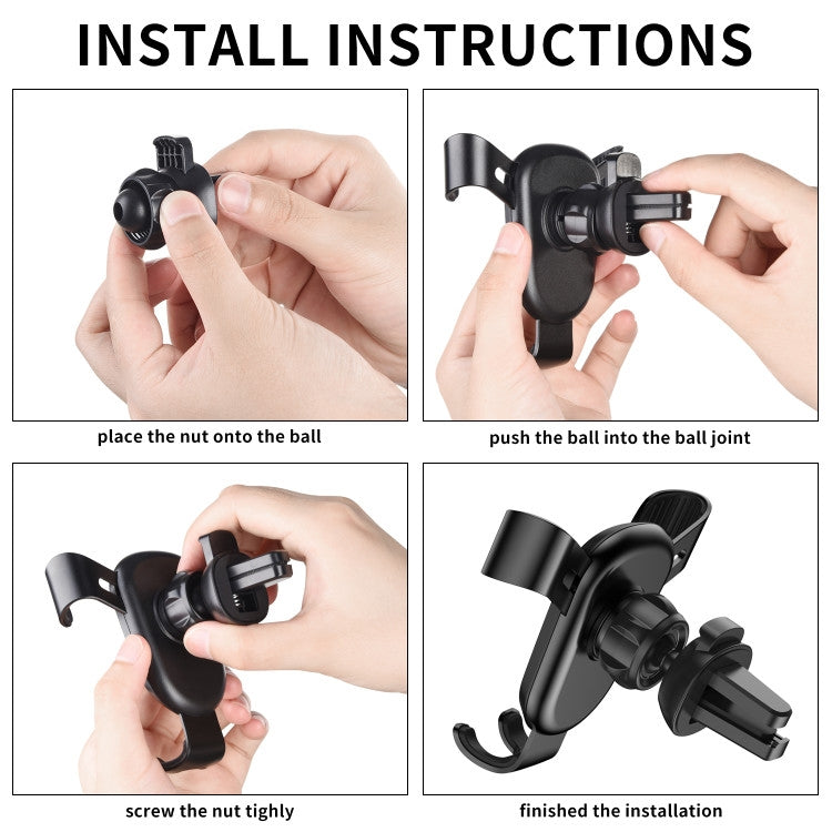 ENKAY ENK-CM101 Automatic Induction Gravity Car Mount Rotation Car Air Vent Mount Phone Holder ÎҵÄÉ̵ê