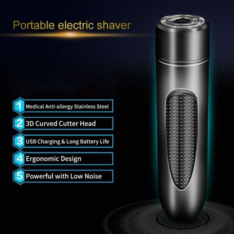 Mini USB Rechargeable Electric Razor Self-service Hair Clipper Shaver Reluova