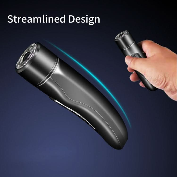 Mini USB Rechargeable Electric Razor Self-service Hair Clipper Shaver Reluova