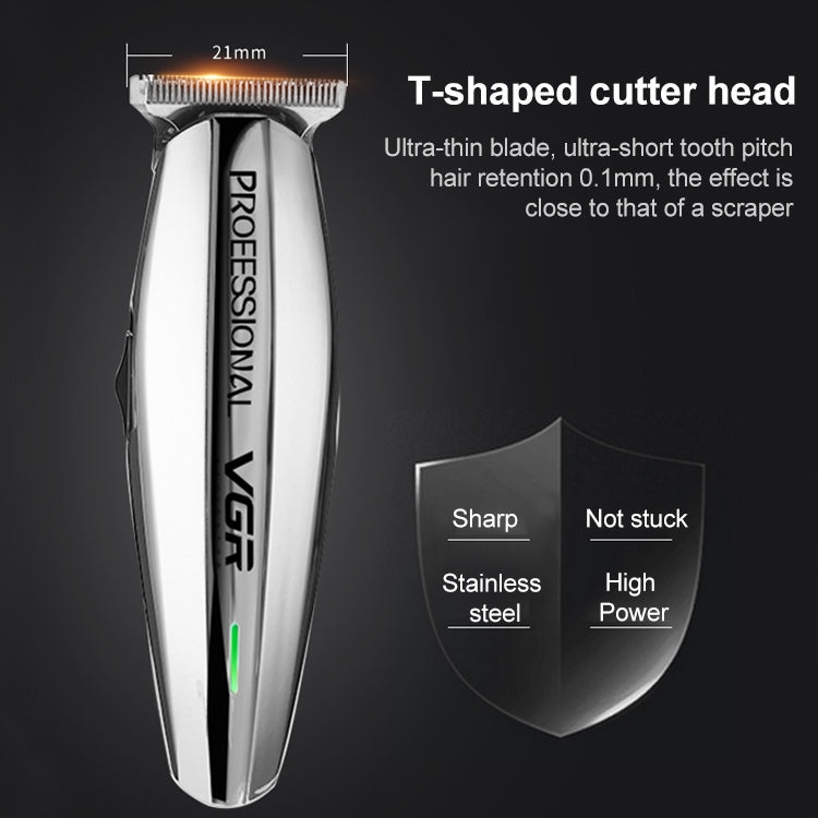 VGR V-001 5W 3 in 1 USB Retro Oil Head Hair Clipper, Plug Type: EU Plug