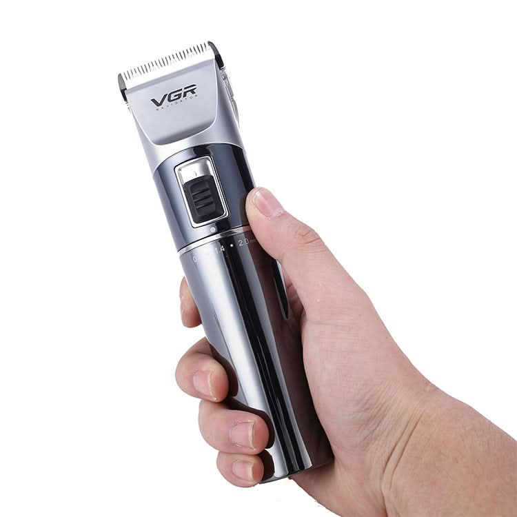 VGR V-002 12W Electric Hair Clipper with LED Display, Plug Type: EU Plug Reluova