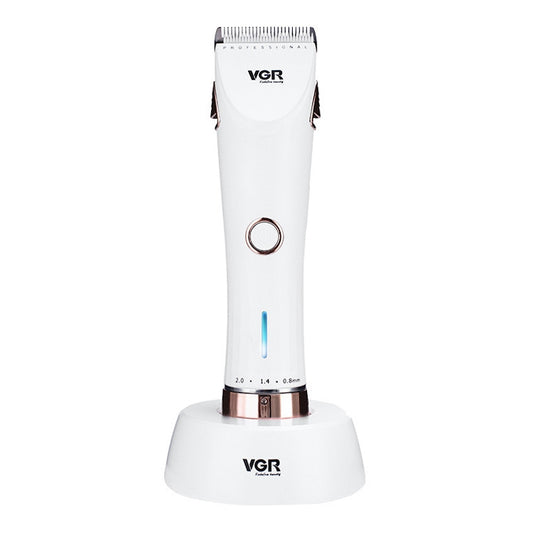 VGR V-005 9W Electric Hair Clipper with Base, Plug Type: EU Plug