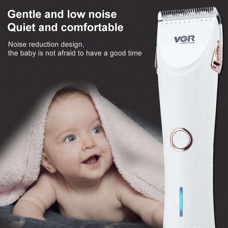 VGR V-005 9W Electric Hair Clipper with Base, Plug Type: EU Plug Reluova